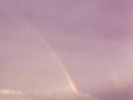 "I do set my bow in the cloud, and it shall be for a token of a covenant between me and the earth."  (Genesis 9:13)